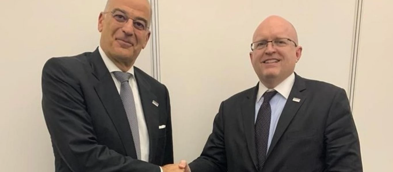 Με τον βοηθό υπουργό Εξωτερικών των ΗΠΑ Φίλιπ Ρίκερ είχε τηλεφωνική επικοινωνία ο Ν.Δένδιας